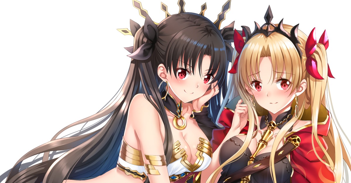 Fate Art #89 - NSFW, Аниме, Anime Art, Fate, Fate Grand Order, Ishtar, Ereshkigal, Tohsaka Rin, Swordsouls