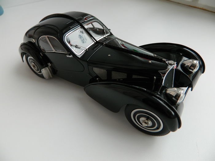 Scale model of Bugatti 57SC Atlantic 1938 - My, Modeling, Longpost, Scale model, Bugatti