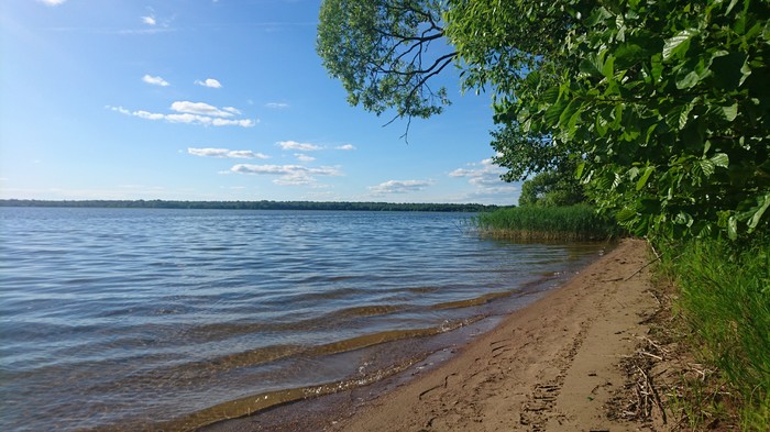 Beautiful sunday :) - My, Lake, The photo, Mobile photography, Sunday