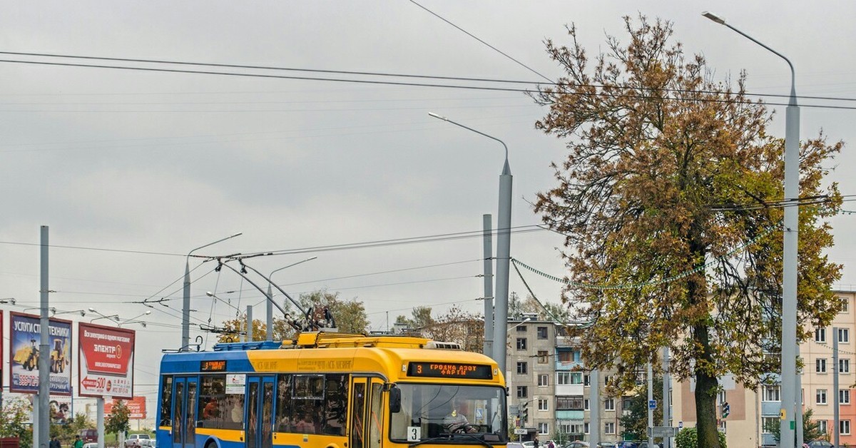 1 троллейбус гродно. Жёлтый троллейбус в городе Витебск. Гродно троллейбус фото.