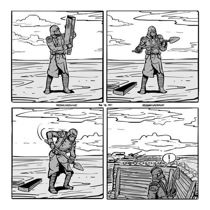 Немножко задумался и не заметил