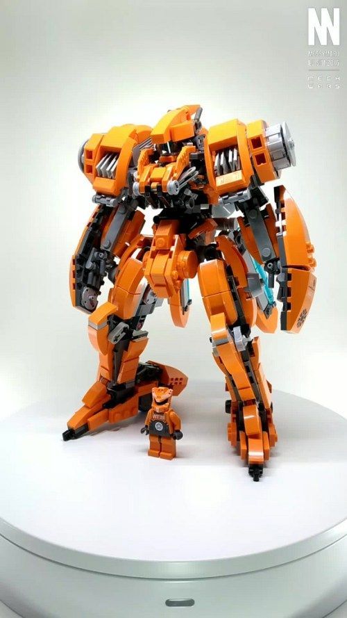 Lego mech - Lego, Mech, The photo, Longpost, Fur