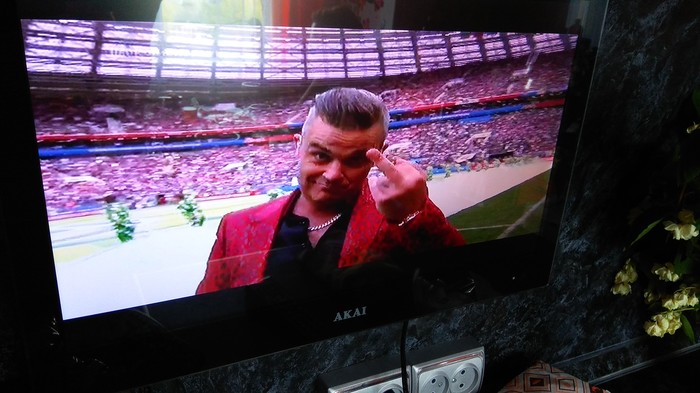 Opening World Cup 2018 - Robbie Williams, Soccer World Cup