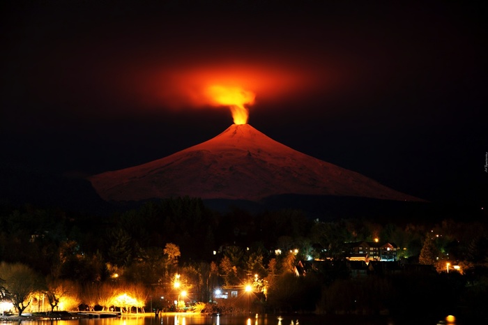 Pucon, Chile - , Chile, Volcano, , , The photo, 
