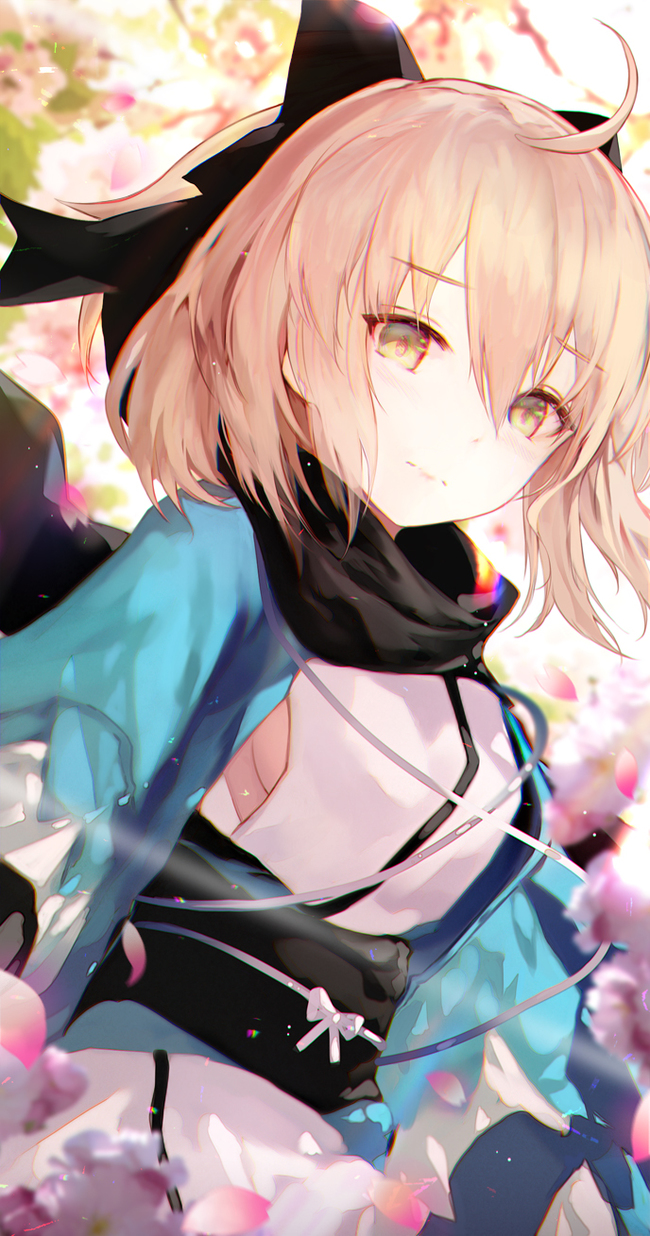 Anime Art - Anime Art, Аниме, Fate, Fate Grand Order, Sakura Saber, Okita Souji