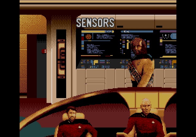 Star Trek: The Next Generation (SEGA) - Sega, Sega mega drive, Star trek, , , Longpost, Starship Enterprise, Star Trek: The Next Generation