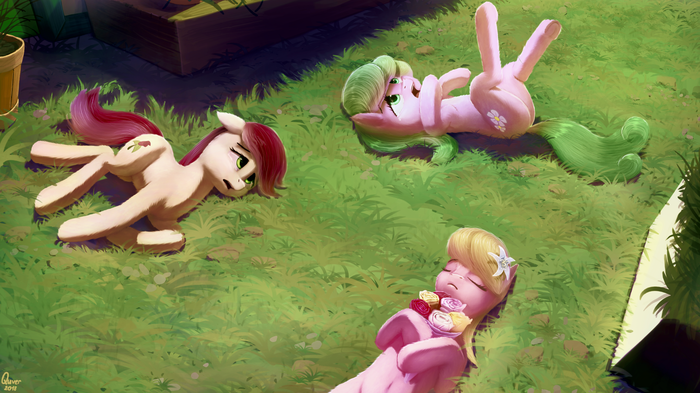  . My Little Pony, Roseluck, Daisy, Lily Valley