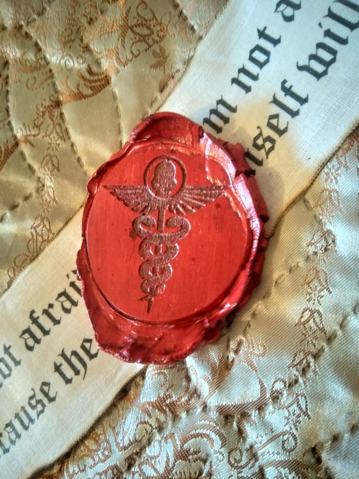 Happy Apothecary Day! - My, Warhammer 40k, Warhammer, Purity seal, Apothecarium, Seal of purity, Medical worker's day