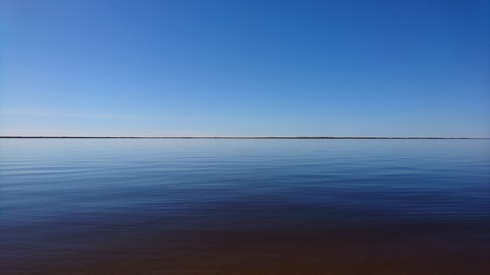 Infinity - My, Pechora River, Naryan-Mar, White Nights, Horizon, Arctic, Nenets Autonomous Okrug, The photo