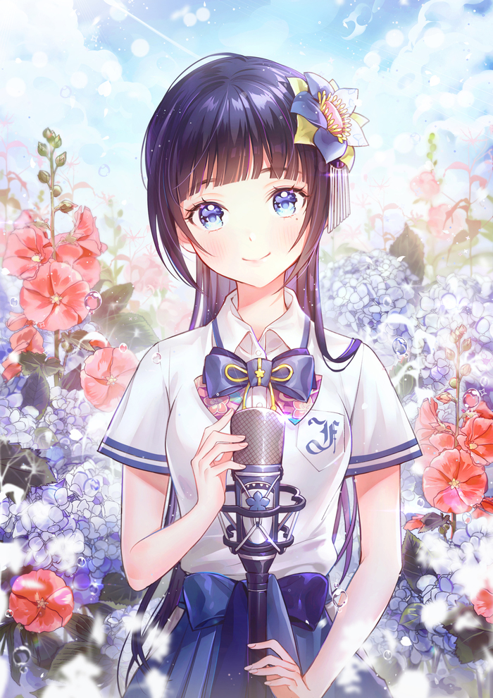 Anime Art - Anime Art, Аниме, Не аниме, Virtual YouTuber, Fuji Aoi