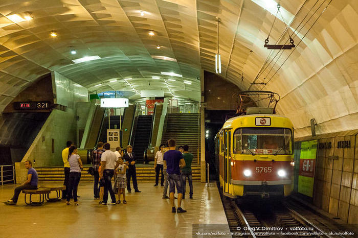 Metrotram in Volgograd - Volgograd, Metro, Tram, Good, 