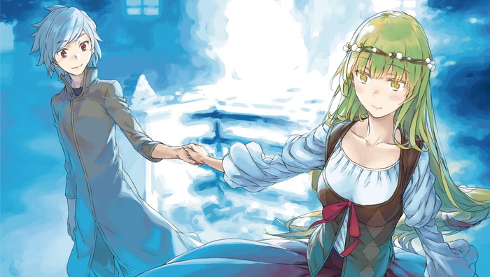 Bell and Ais Bell cranell, Danmachi, Anime Art, , , Aiz wallenstein