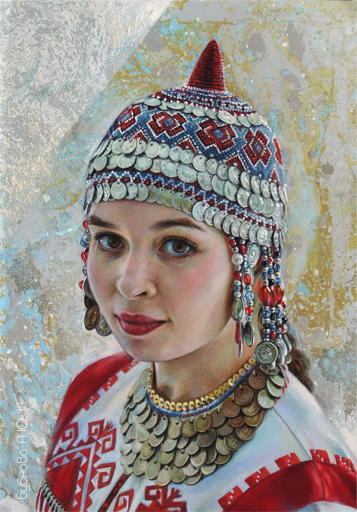 Hope - My, Anna Bubnova, Chuvashia, Cheboksary, Portrait, Dry pastel, Longpost, Drawing, Pastel, Girls