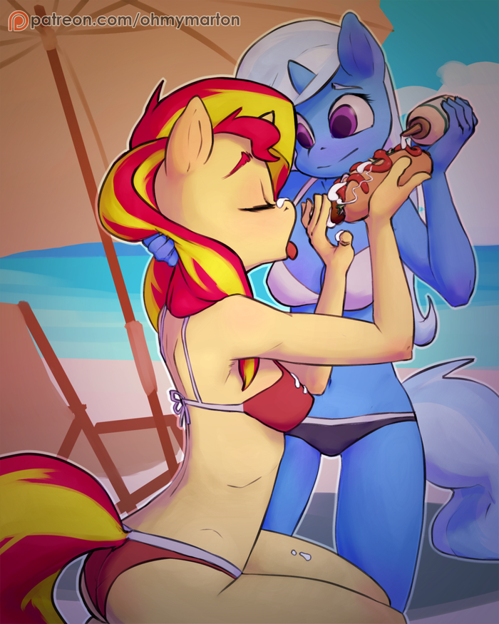  My Little Pony, Sunset Shimmer, Trixie, , MLP Edge, 