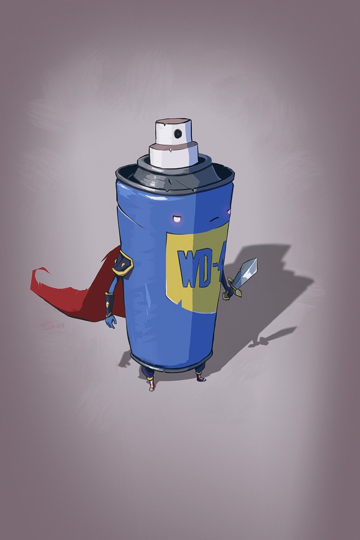 - ,  , WD-40, Photoshop, , 