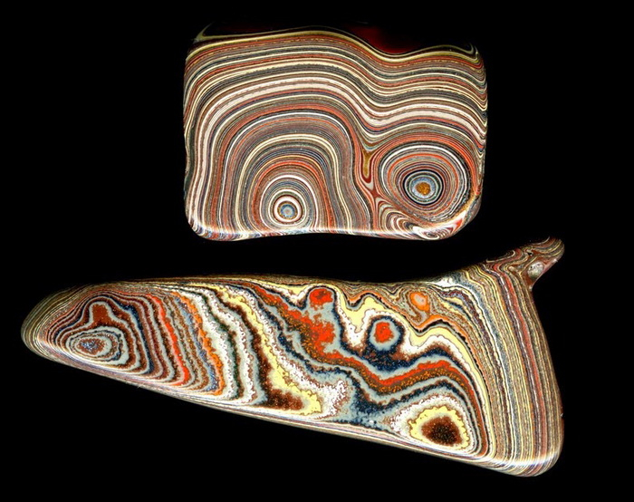 Rainbow Fordite: how artificial agate appeared due to the oversight of workers - Fordit, A rock, Paints, Artificial stone, Longpost