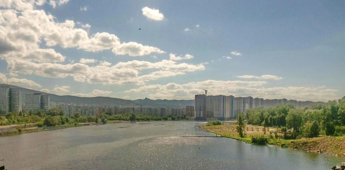 Krasnoyarsk beach - My, , Summer, Krasnoyarsk