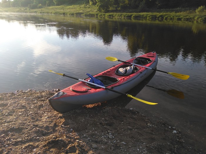 Our Khatanga travel 3 - Kayak, My, Longpost, Review