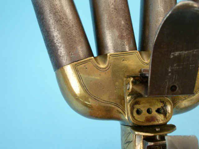 Flintlock salvo pistol Duck Foot duck foot - Weapon, Firearms, Pistols, Duck's foot, 18 century, Text, Longpost