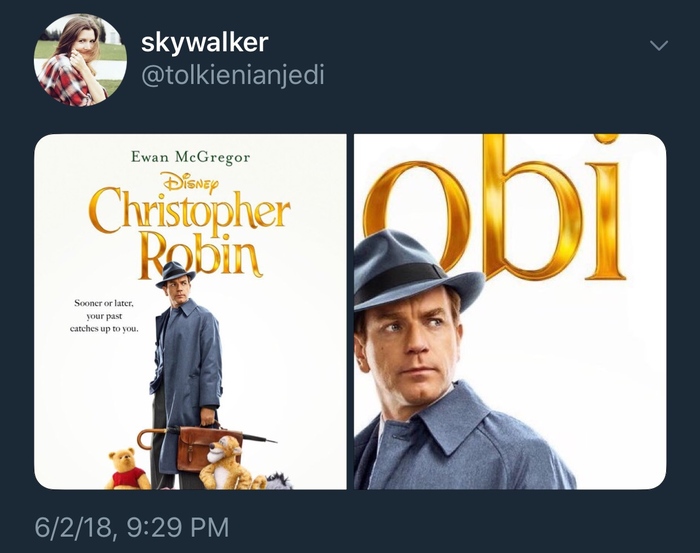 Christopher Robiwan Kenobi - OBI, Christopher Robin, Coincidence
