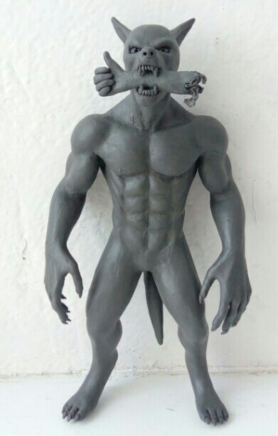 Werewolf - My, Plasticine, Werewolves, Longpost