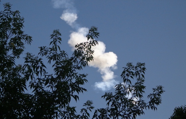 The fall of a meteorite in the Lipetsk region. - Meteorite, Lipetsk, Lipetsk region, , Video, Longpost