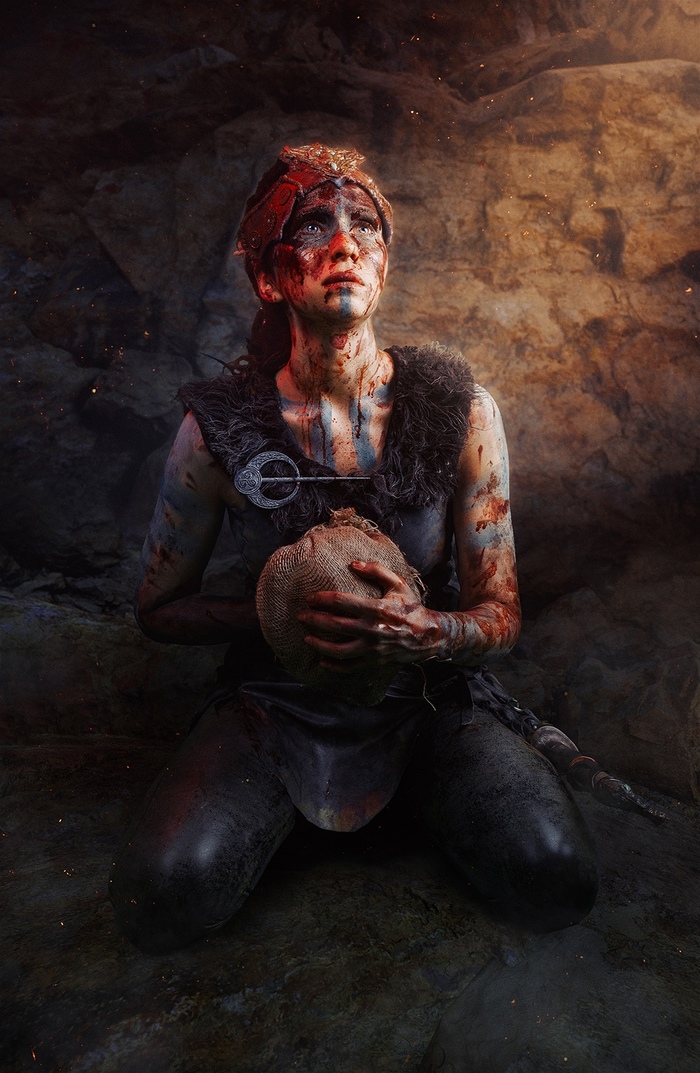 Cosplay on Senua Hellblade Cosplay - My, Cosplay, Russian cosplay, Senua, Hellblade, Longpost