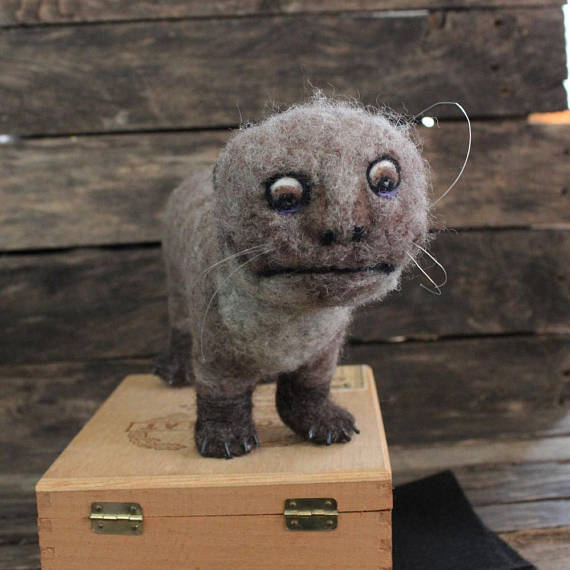 Crappy taxidermy #5 - , The horrors of taxidermy, Scarecrow, Taxidermy, Longpost