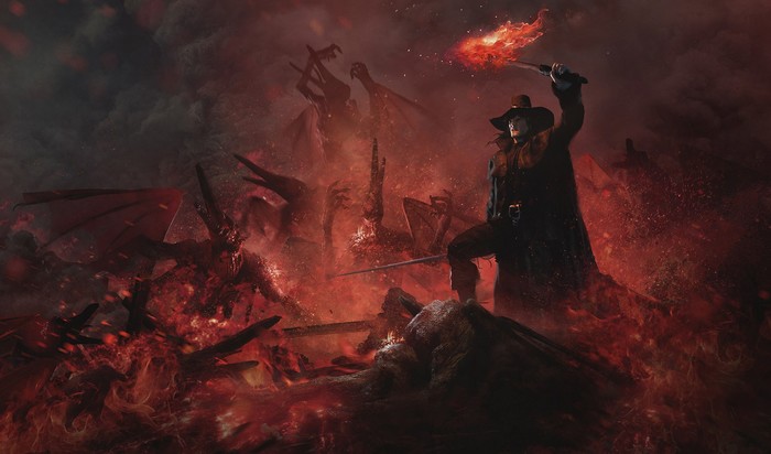 Solomon Kane - Art, Drawing, Solomon Kane, Guillem h Pongiluppi