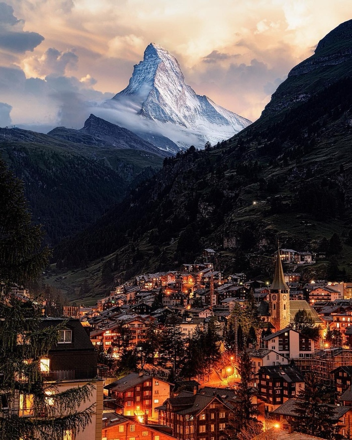 Zermatt, Switzerland - The photo, The mountains, beauty of nature, Switzerland, Village, Zermatt