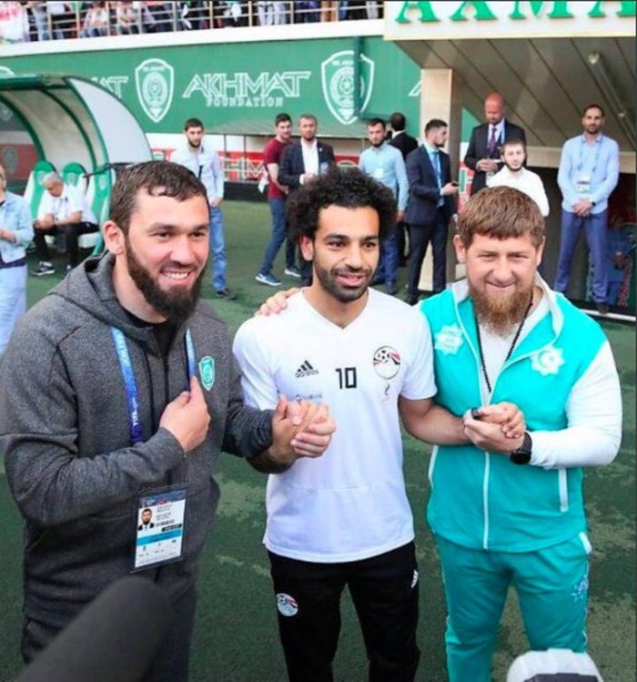 The leader of the Egyptian national team Salah became an honorary citizen of Chechnya - Politics, Chechnya, Mohammed Salah, Respect, Ramzan Kadyrov, 2018 FIFA World Cup, Egypt, Interfax
