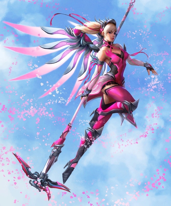 Pink Mercy Art
