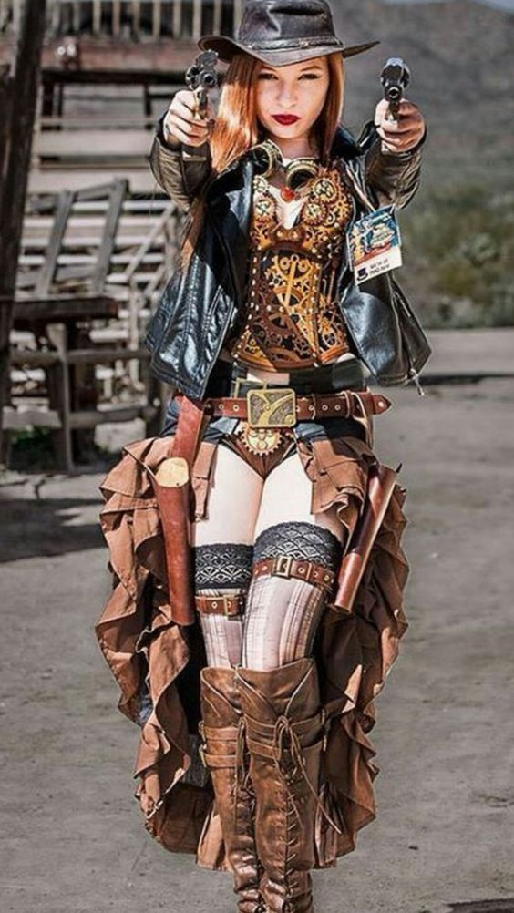 SteamPunk Girls. - Steampunk, Longpost, Girls, Cosplay