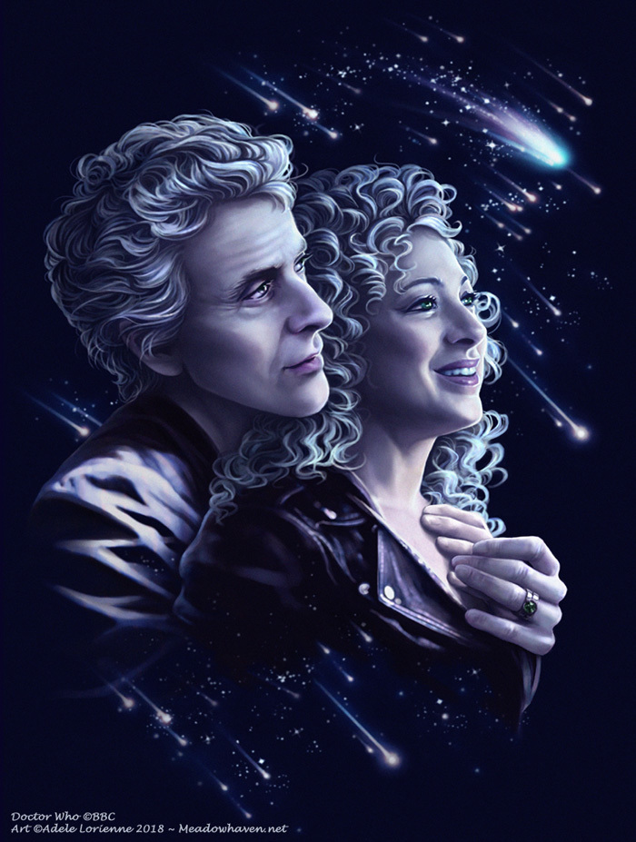 Doctor and River - Doctor Who, River Song, , Art