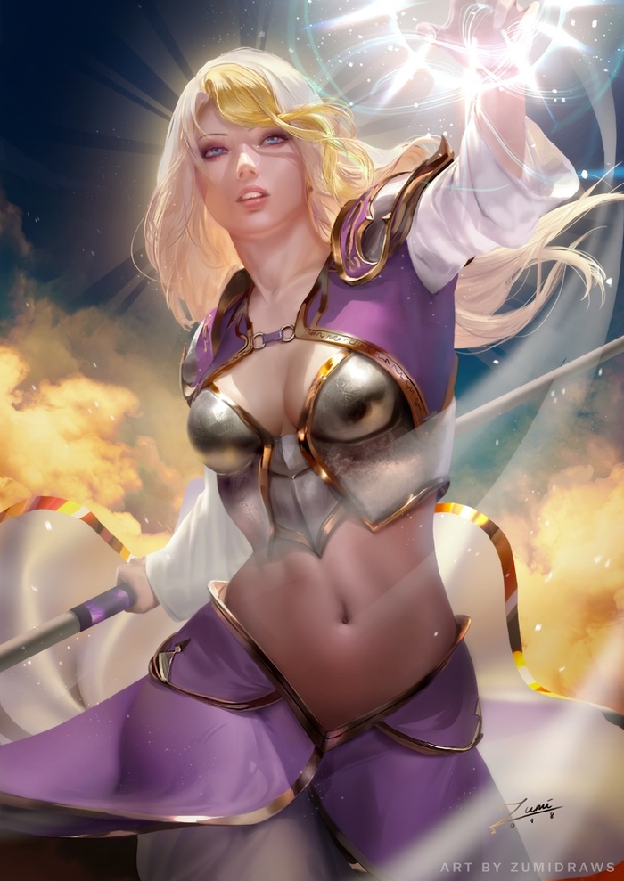 Jaina Proudmoore Art - Арт, Zumidraws, WOW, World of Warcraft, Warcraft, Jaina, Джайна Праудмур