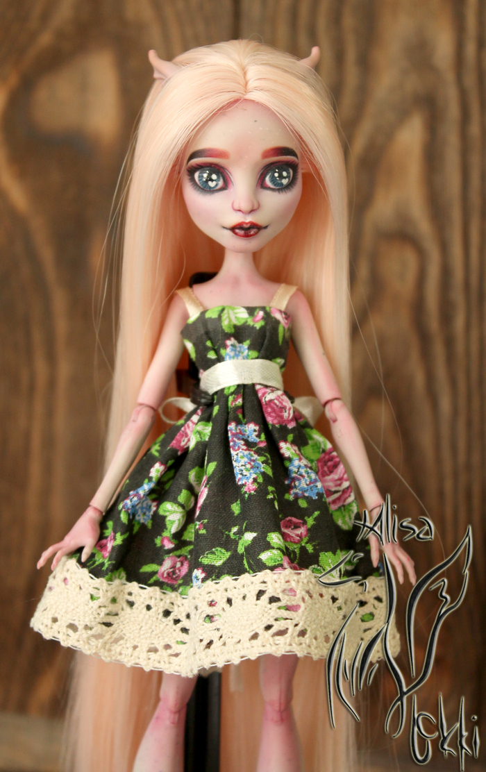 Candy ^_^ - My, Jointed doll, Ooak, beauty, Romance, Monster High, Longpost