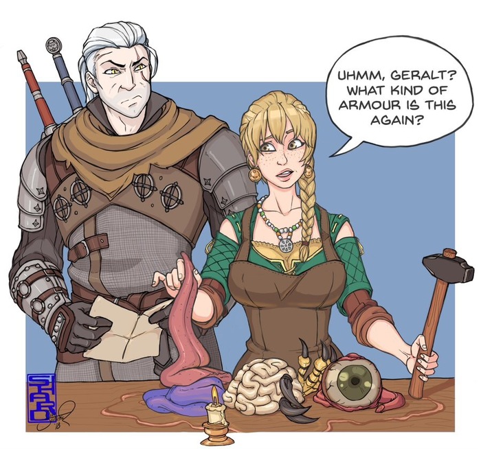 Работа кузнеца