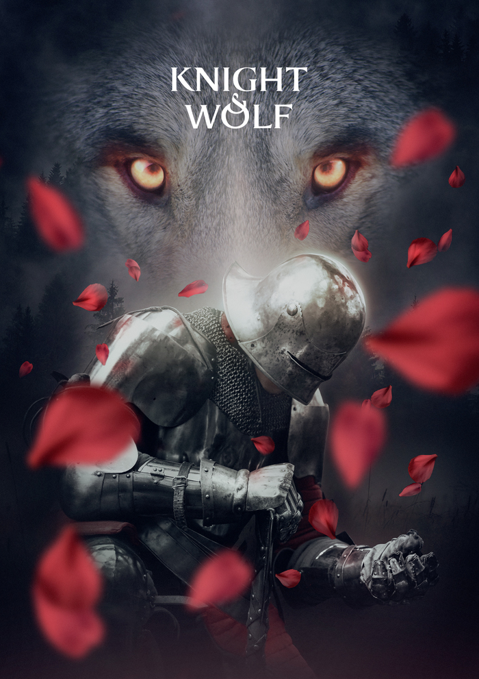 Knight & Wolf Project - My, Music, Painting, Knight, Family, Creation, Wolf, , Longpost, Knights