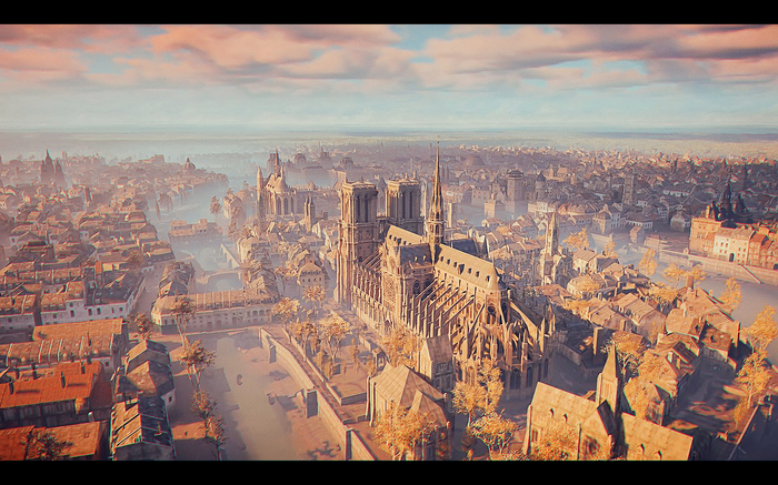 Assassin`s Creed Unity. - My, Screenshot, Games, Elena Nikulina, Assassins Creed Unity, Assassins creed, Paris, Retouch