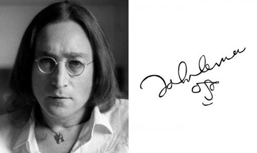 Weird and cool Western celebrity signatures - Longpost, Signature, Celebrities