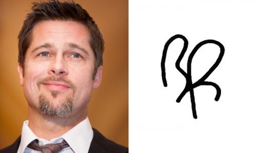 Weird and cool Western celebrity signatures - Longpost, Signature, Celebrities