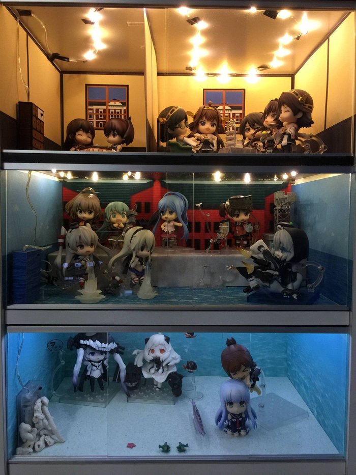 Nendoroid naval base - Kantai collection, Nendoroid, Figurine, Anime, Crossover, Aoki Hagane no Arpeggio, Figurines