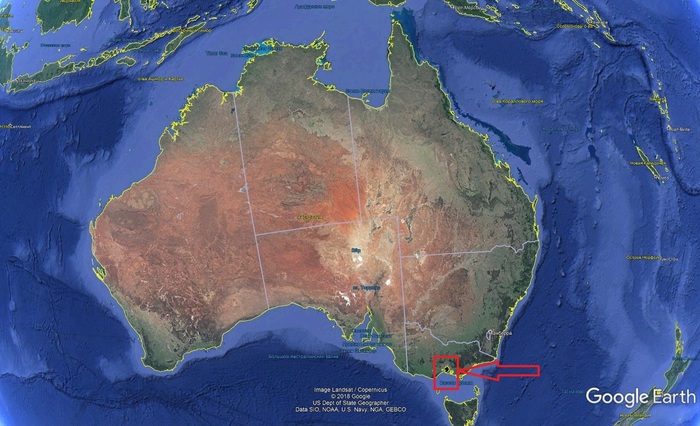 Interesting in Google Earth - My, Australia, Lake, inquisitive minds, , Longpost, Google maps