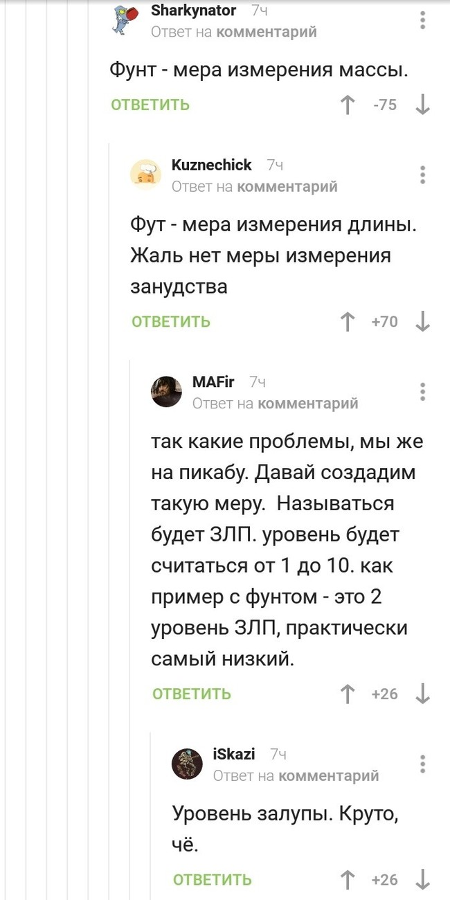 На Пикабу создали меру измерения занудства - Скриншот, Занудство, Комментарии на Пикабу