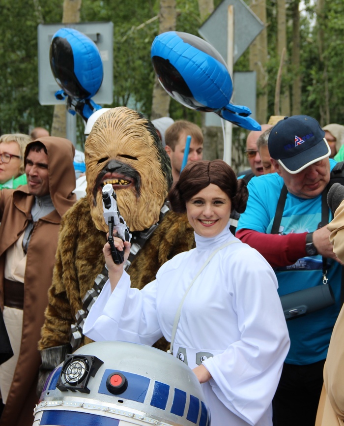 Leia and Chewbacca - Star Wars, Cosplay, Carnival, Polar Dawns