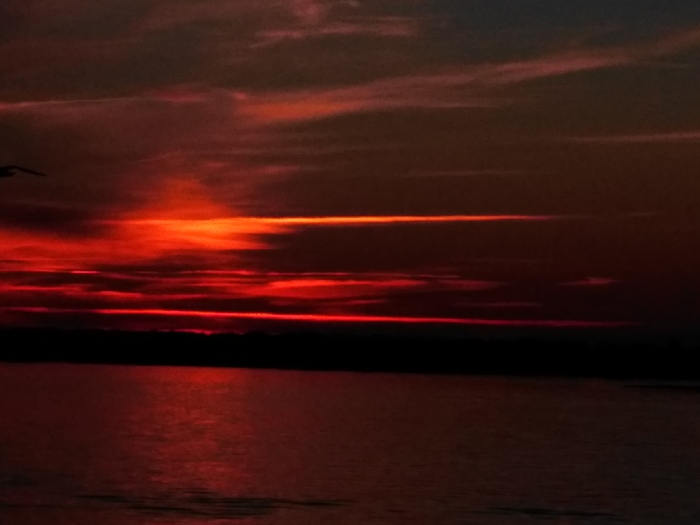 Sunset on the Volga - My, Sunset, Volga river