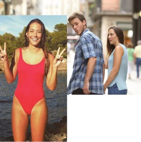 Yes it's the same girl - Memes, turned around, Boy and girl