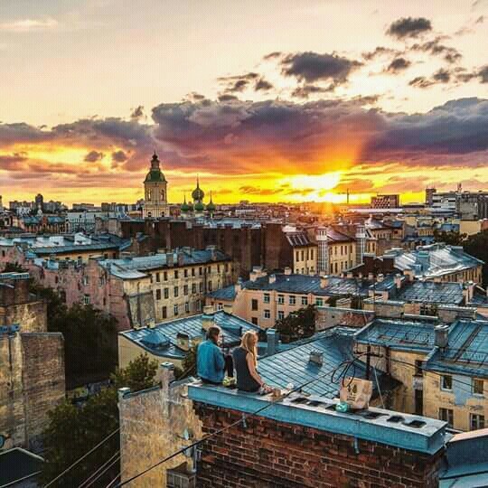 Roofs of St. Petersburg - Saint Petersburg, Roof, Facebook, Longpost