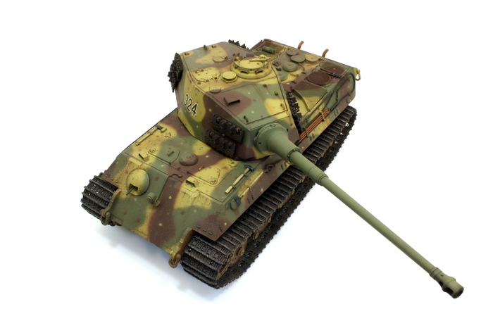 Модель Королевского Тигра от MENG 1/35 - Моё, Стендовый моделизм, Моделизм, Масштабная модель, Длиннопост