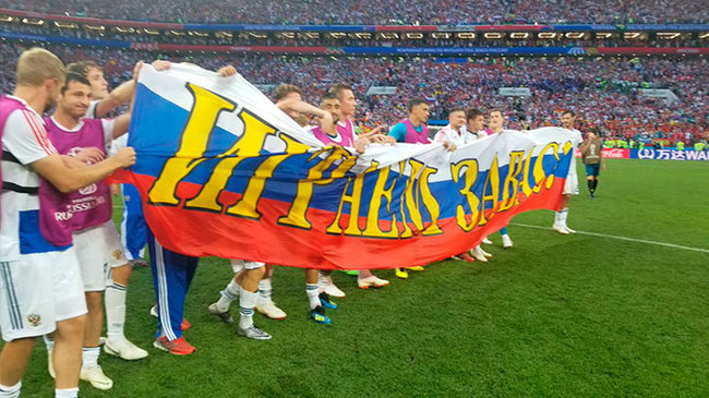 The most touching moment of the match. - Football, Thank you, 2018 FIFA World Cup